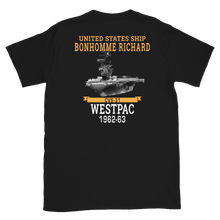 Load image into Gallery viewer, USS Bonhomme Richard (CVS-31) 1962-63 WESTPAC Short-Sleeve Unisex T-Shirt
