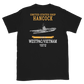 USS Hancock (CVA-19) 1972 WESTPAC/VIETNAM Short-Sleeve Unisex T-Shirt – back view, black