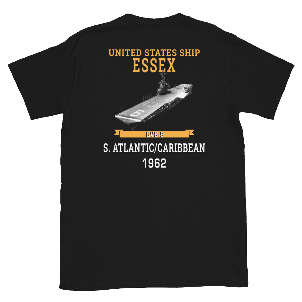 USS Essex (CVS-9) 1962 S. ATLANTIC/CARIBBEAN T-Shirt