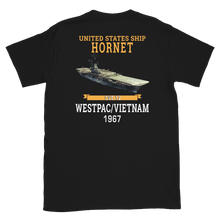 Load image into Gallery viewer, USS Hornet (CVS-12) 1967 WESTPAC/VIETNAM T-Shirt