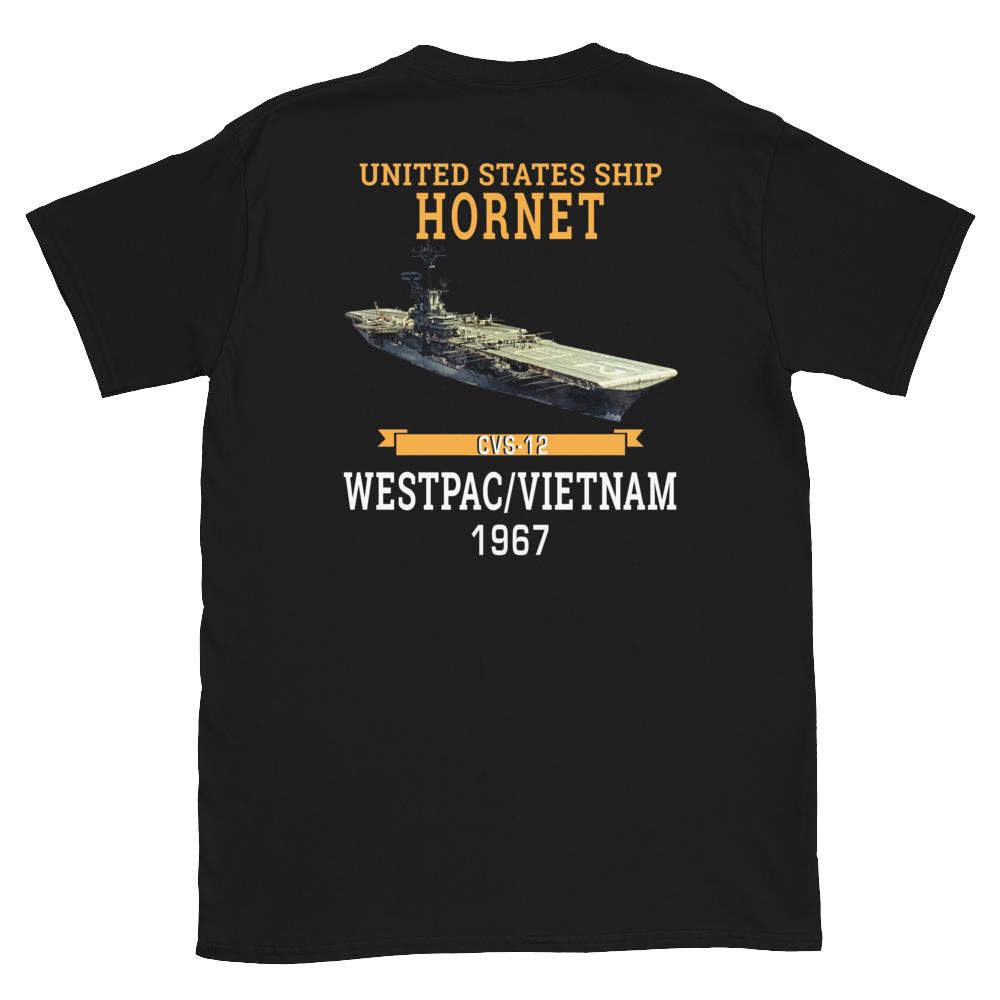 USS Hornet (CVS-12) 1967 WESTPAC/VIETNAM T-Shirt
