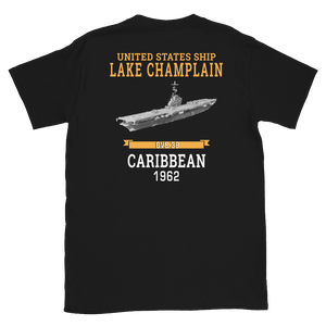 USS Lake Champlain (CVS-39) 1962 CARIBBEAN T-Shirt