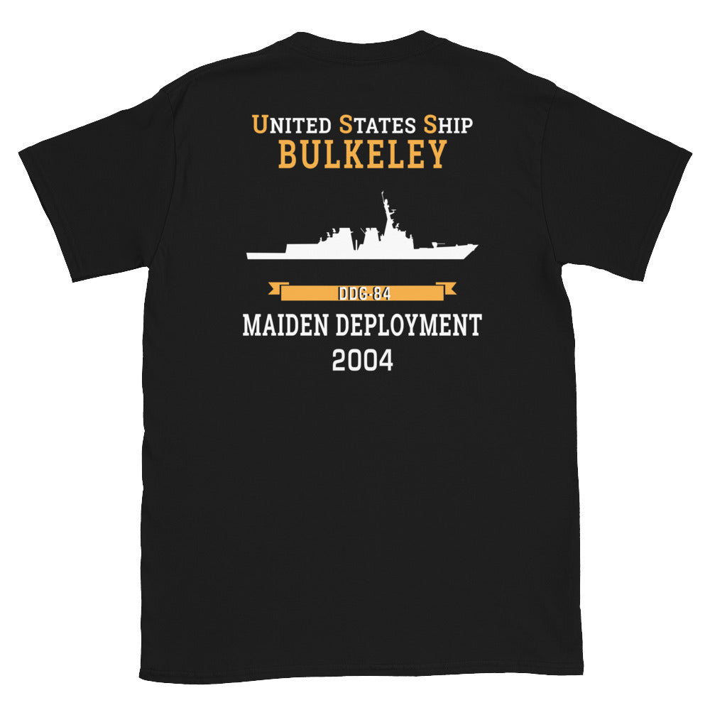 USS Bulkely (DDG-84) 2004 MAIDEN DEPLOYMENT Short-Sleeve Unisex T-Shirt
