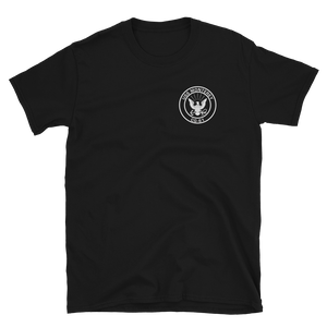 USS Monterey (CG-61) 2006-07 Short-Sleeve Unisex T-Shirt – front view, black