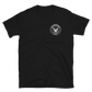 USS Monterey (CG-61) 1991-92 Short-Sleeve Unisex T-Shirt – front view, black