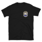 USS Detroit (AOE-4) 1983 Med Cruise T-Shirt – front view, black