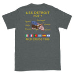 USS Detroit (AOE-4) 1986 Cruise Shirt – heather