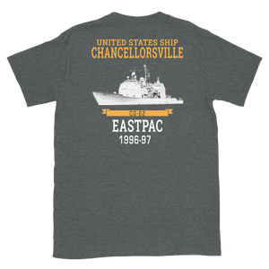 USS Chancellorsville (CG-62) 1996-97 EASTPAC Short-Sleeve T-Shirt