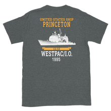Load image into Gallery viewer, USS Princeton (CG-59) 1995 WESTPAC/IO Short-Sleeve Unisex T-Shirt