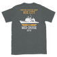 USS Hue City (CG-66) 2010 MED Short-Sleeve Unisex T-Shirt – back view, heather