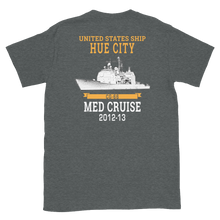 Load image into Gallery viewer, USS Hue City (CG-66) 2012-13 MED Short-Sleeve Unisex T-Shirt