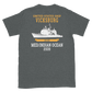 USS Vicksburg (CG-69) 2009 MED/IO Short-Sleeve Unisex T-Shirt – back view, heather