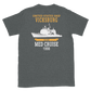 USS Vicksburg (CG-69) 1998 MED Short-Sleeve Unisex T-Shirt – back view, heather