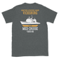 USS Vicksburg (CG-69) 1995-96 MED Short-Sleeve Unisex T-Shirt – back view, heather