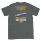 USS Intrepid (CVS-11) 1964 MED Short-Sleeve T-Shirt – back view, heather