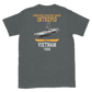 USS Intrepid (CVS-11) 1966 Vietnam Short-Sleeve T-Shirt – back view, heather