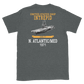 USS Intrepid (CVS-11) 1971 N.Atlantic/MED Short-Sleeve T-Shirt – back view, heather
