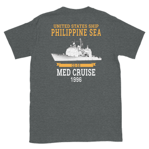 USS Philippine Sea (CG-58) 1996 Short-Sleeve Unisex T-Shirt