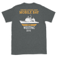 USS Mobile Bay (CG-53) 2016 Deployment Short-Sleeve T-Shirt – back view, heather