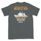 USS Mobile Bay (CG-53) 1990-91 Deployment Short-Sleeve T-Shirt – back view, heather