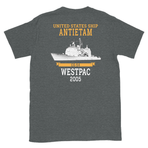 USS Antietam (CG-54) 2005 Deployment Short-Sleeve T-Shirt