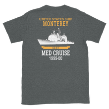 Load image into Gallery viewer, USS Monterey (CG-61) 1999-00 Short-Sleeve Unisex T-Shirt