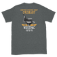 USS Oriskany (CVA-34) 1975-76 WESTPAC Short-Sleeve Unisex T-Shirt – back view, heather