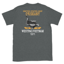 Load image into Gallery viewer, USS Oriskany (CVA-34) 1971 WESTPAC/VIETNAM Short-Sleeve Unisex T-Shirt