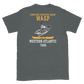 USS Wasp (CVS-18) 1966 W. ATLANTIC Short-Sleeve Unisex T-Shirt – back view, heather