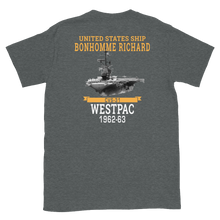 Load image into Gallery viewer, USS Bonhomme Richard (CVS-31) 1962-63 WESTPAC Short-Sleeve Unisex T-Shirt