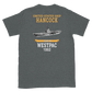 USS Hancock (CVA-19) 1962 WESTPAC Short-Sleeve Unisex T-Shirt – back view, heather