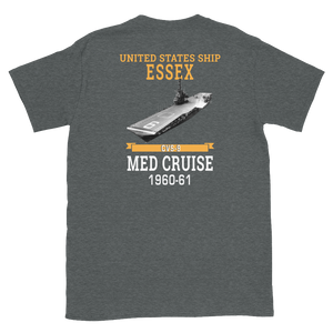 USS Essex (CVS-9) 1960-61 MED CRUISE T-Shirt