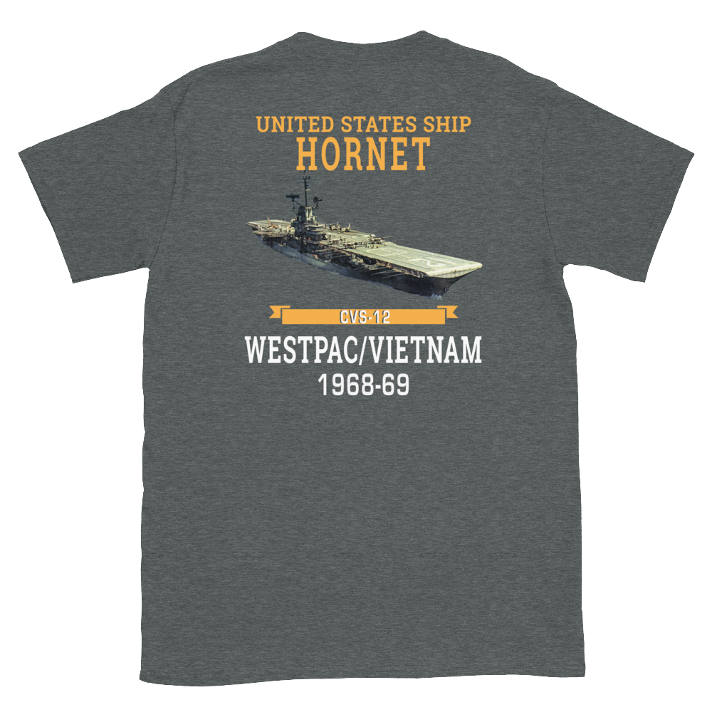 USS Hornet (CVS-12) 1968-69 WESTPAC/VIETNAM T-Shirt