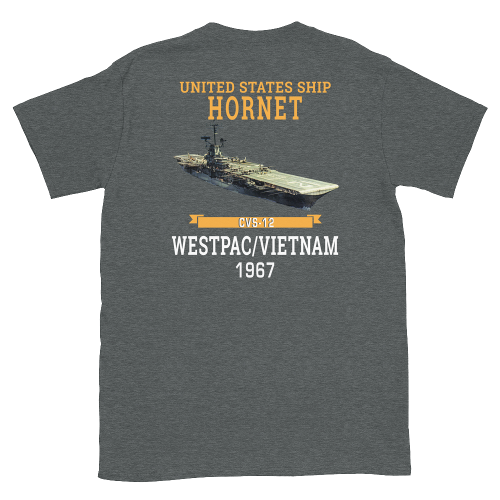 USS Hornet (CVS-12) 1967 WESTPAC/VIETNAM T-Shirt