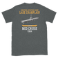 USS Lake Champlain (CVS-39) 1964 MED CRUISE T-Shirt – back view, heather