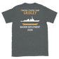 USS Gridley (DDG-101) 2008 MAIDEN DEPLOYMENT Short-Sleeve Unisex T-Shirt – back view, heather