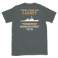 USS Carney (DDG-64) 1997-98 MAIDEN DEPLOYMENT Short-Sleeve Unisex T-Shirt – back view, heather