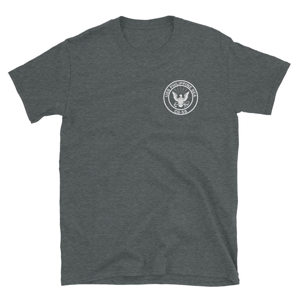 USS Philippine Sea (CG-58) 1992 Short-Sleeve Unisex T-Shirt