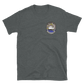 USS Detroit (AOE-4) 1983 Med Cruise T-Shirt – front view, heather