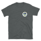 USS Blue Ridge (LCC-19) 1990-91 ODS/S Cruise Shirt – front view, heather