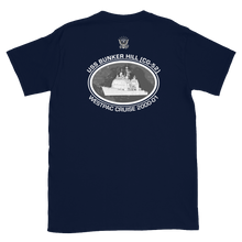 Load image into Gallery viewer, USS Bunker Hill (CG-52) 2000-01 Deployment Short-Sleeve T-Shirt
