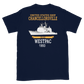 USS Chancellorsville (CG-62) 1993 WESTPAC Short-Sleeve T-Shirt – back view, navy