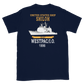 USS Shiloh (CG-67) 1996 WESTPAC/IO Short-Sleeve T-Shirt – back view, navy