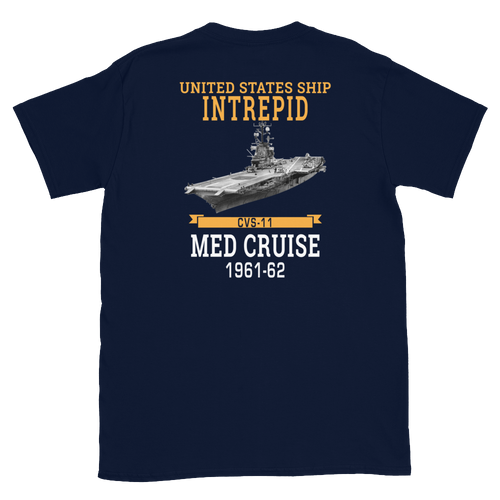 USS Intrepid (CVS-11) 1961-62 WESTPAC Short-Sleeve T-Shirt