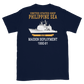 USS Philippine Sea (CG-58) 1990-91 Short-Sleeve Unisex T-Shirt – back view, navy