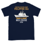 USS Philippine Sea (CG-58) 2008 Short-Sleeve Unisex T-Shirt – back view, navy