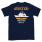 USS Mobile Bay (CG-53) 2018-19 Deployment Short-Sleeve T-Shirt – back view, navy