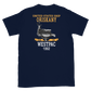 USS Oriskany (CVA-34) 1962 WESTPAC Short-Sleeve Unisex T-Shirt – back view, navy