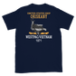 USS Oriskany (CVA-34) 1971 WESTPAC/VIETNAM Short-Sleeve Unisex T-Shirt – back view, navy
