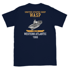 Load image into Gallery viewer, USS Wasp (CVS-18) 1966 W. ATLANTIC Short-Sleeve Unisex T-Shirt